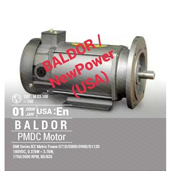 NEW POWER  Permanent Magnet DC Motor