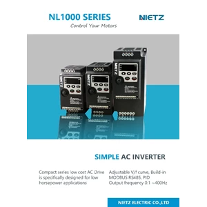 Inverter drive VFD NL1000 Nietz